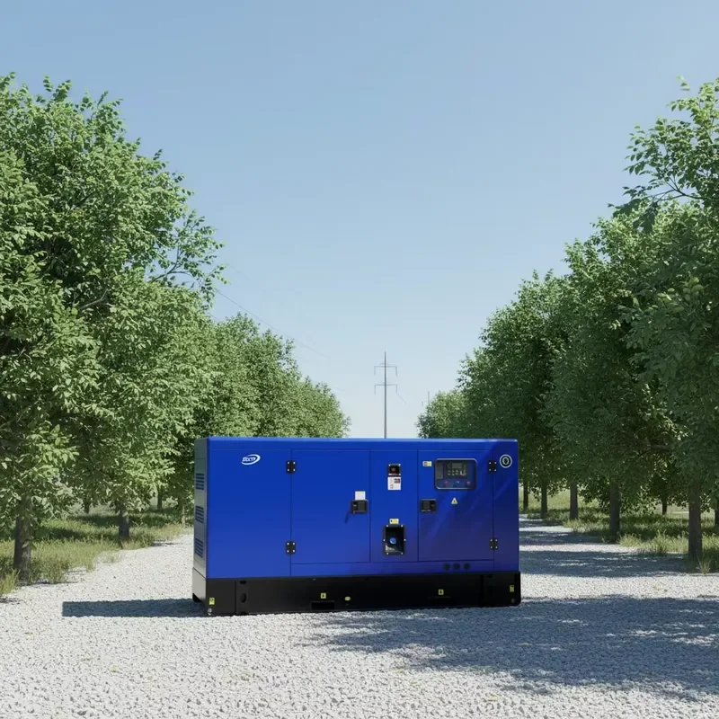 Water Cooled System Industrial Generators 16kw 20kva Type Silent Generator Industrial Standby Power Generation