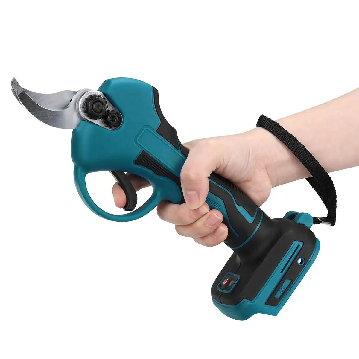 50mm Brushless Electric Pruning Shears Cordless Electric Scissors Rechargeable Garden Power Tool For Makita 18V Battery