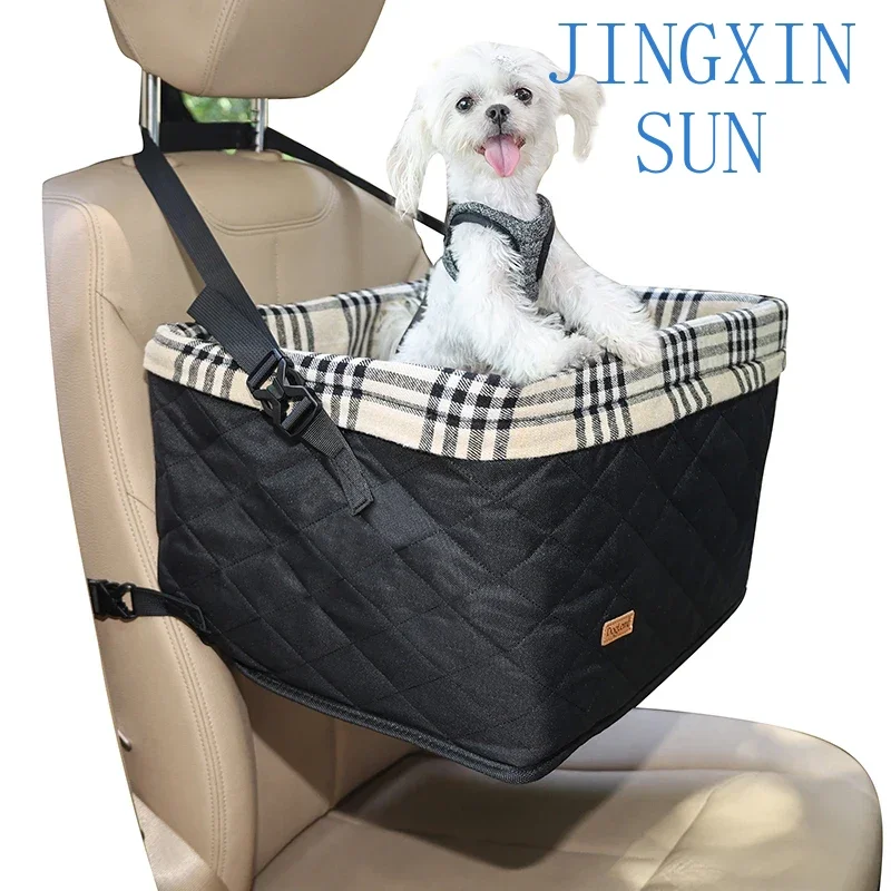 Luxury Nonslip Dual use winter summer durable soft dog car seat bed for back seat cover car