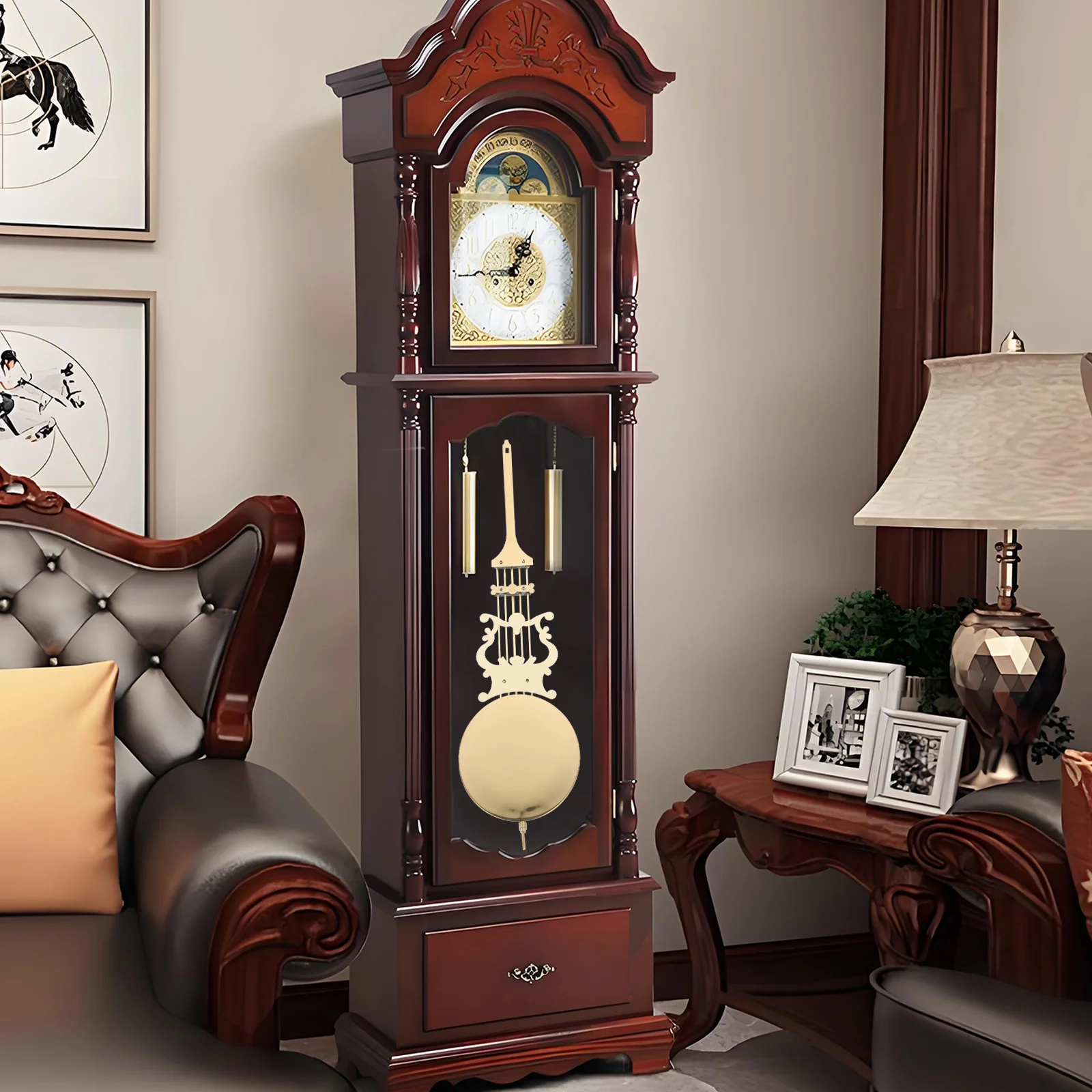 

DIY Metal Pendulum Clock Accessory Replacement Part for Wall Mantel Floor Clocks Easy Installation Home Decor Repair