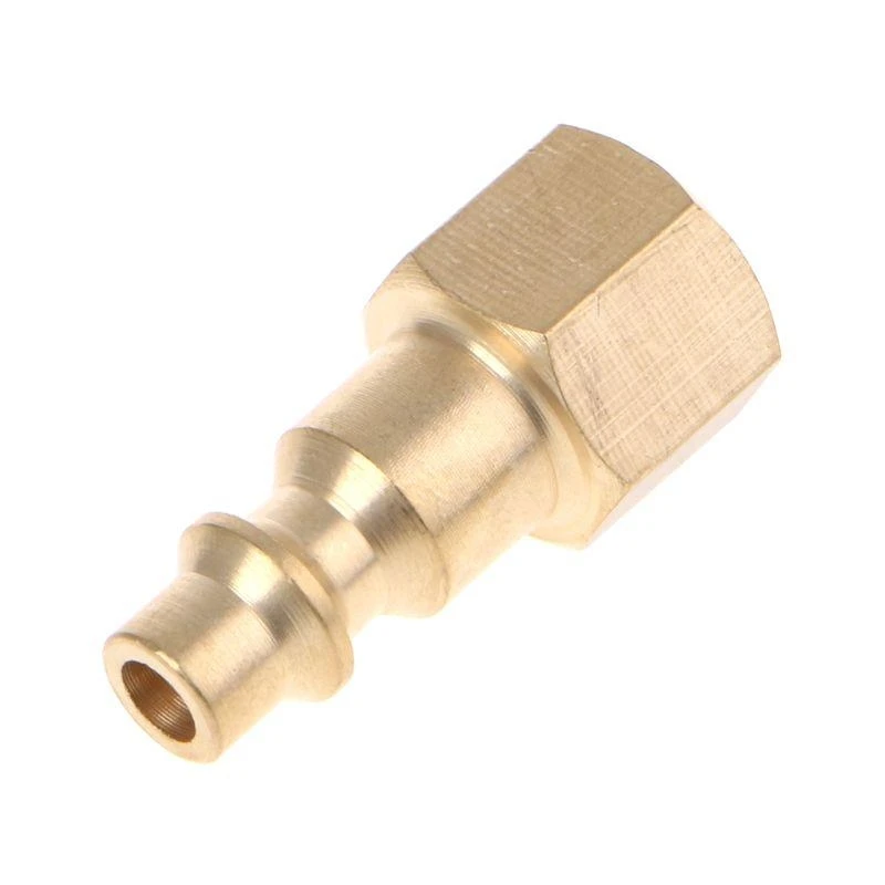 

Y1AD SOLID LASS 1/4 "NPT Краткий разъем воздушные шланги фитинги воздушный компрессор соединитель PL