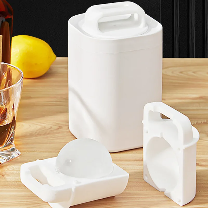 

Transparent ice ball mold Homemade summer ice artifact silicone ice cube mold ice tray ice tray handheld whiskey ice tray