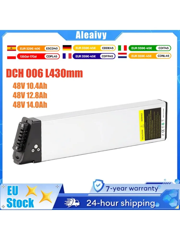 Elektrische Faltbare Fahrradbatterie 48V 14Ah 12,8Ah 10,4Ah für FIIDO M1 Pro, Shengmilo MX21 MX80 MX01, Samebike LO26 20LVXD30, JINGHMA R7, BEZIOR XF200 FX21 Faltfahrrad-Akkus