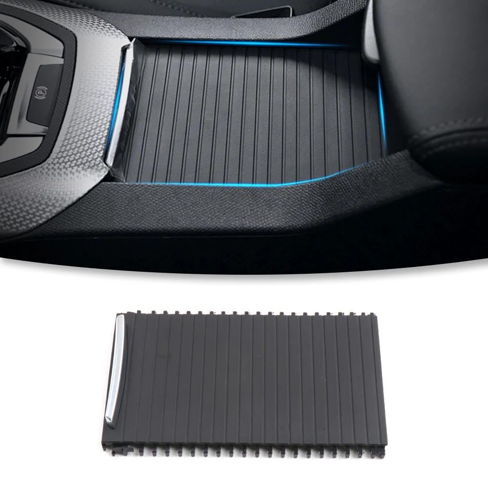 

Накладка на молнии, подвижная занавеска для Peugeot 408 2014-2022, автомобильный подлокотник, центральная консоль, держатель для напитков, крышка