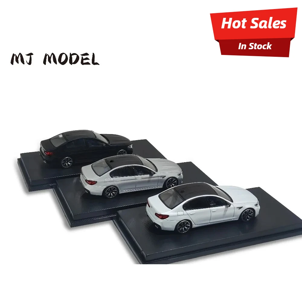 MJ Model 1:64 BMW M5 F90 Acrylic Display Box Diecast Model Ornament Gift In Stock