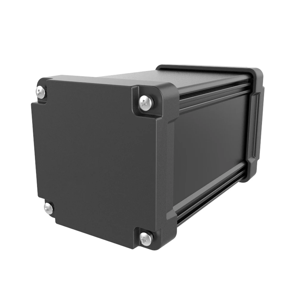 Waterproof DIY Box Enclosures Electric Instrument Case Extruded Aluminum IP67 Enclosure Environment Monitoring 80*80*100mm