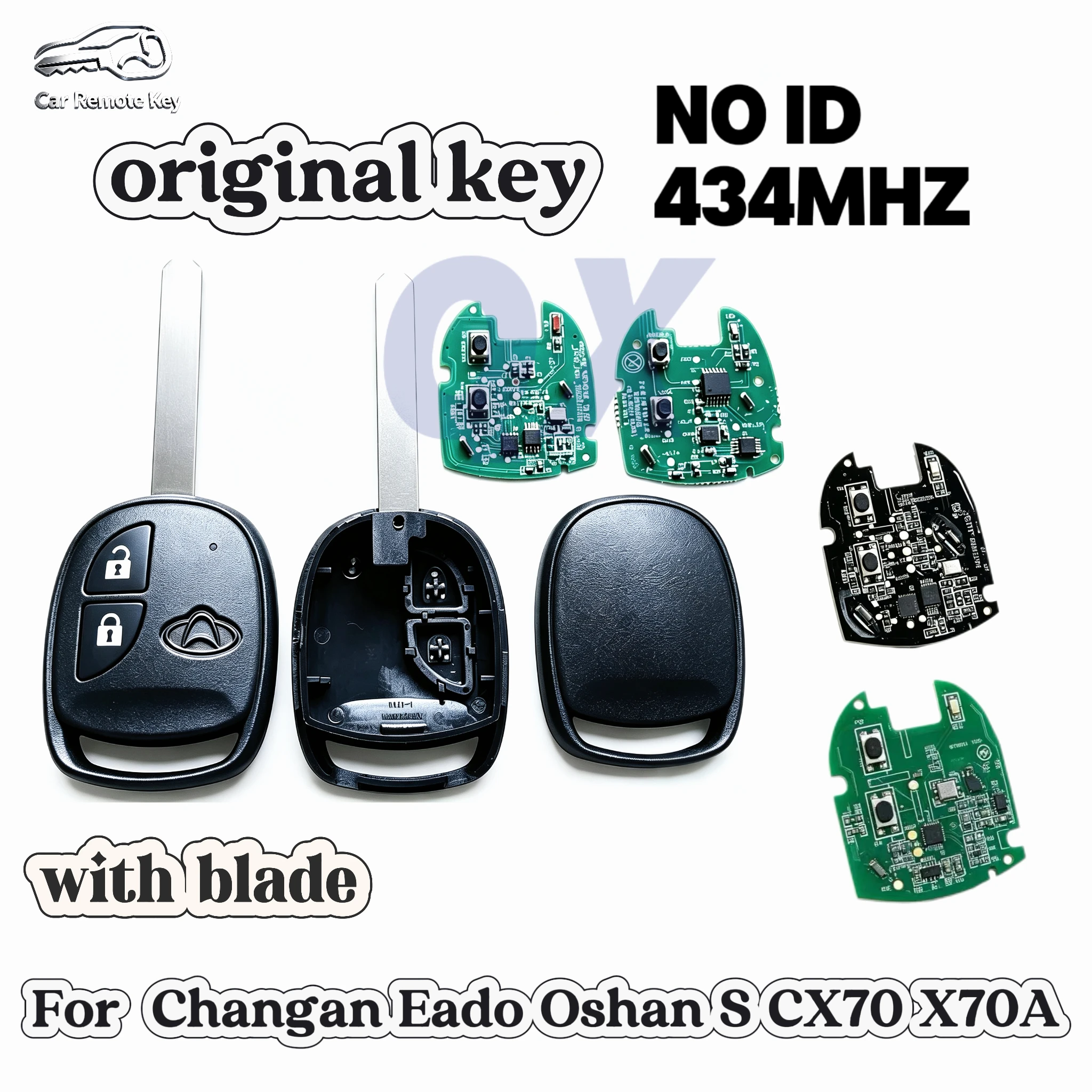 Straight Remote Key For Changan Eado Oshan S CX70 X70A