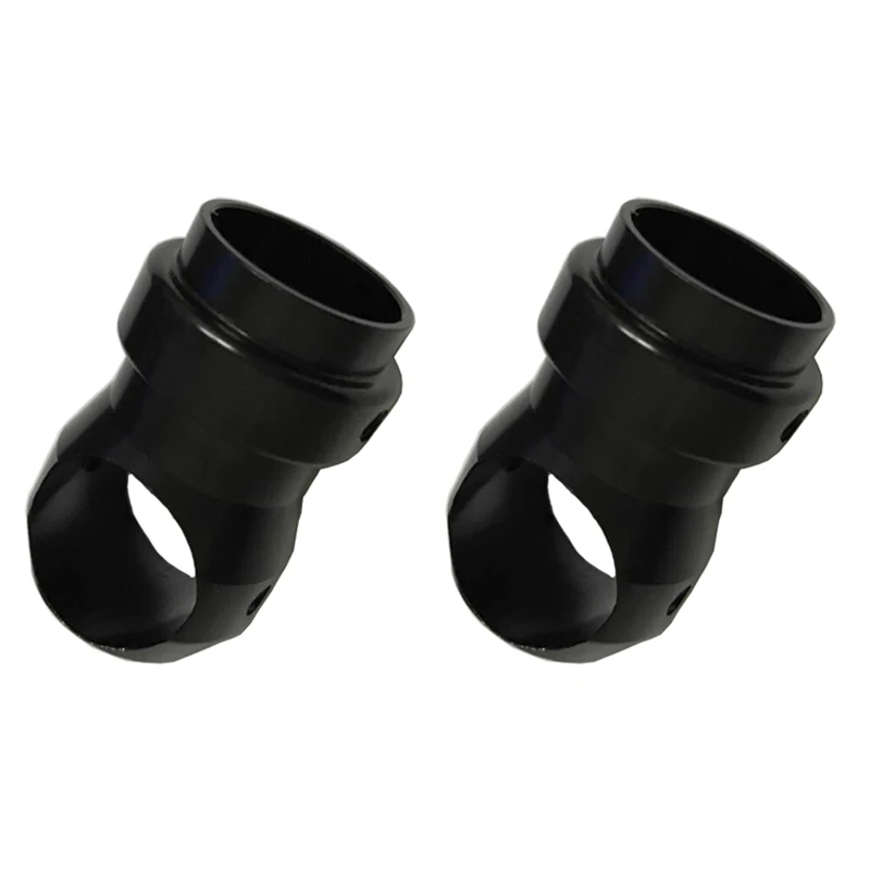 2PCS UAV Plant Protection Drone 18mm to 18mm Carbon Fiber Tube Pipe Three-way Connector for Landing Gear Metal Tee Joint