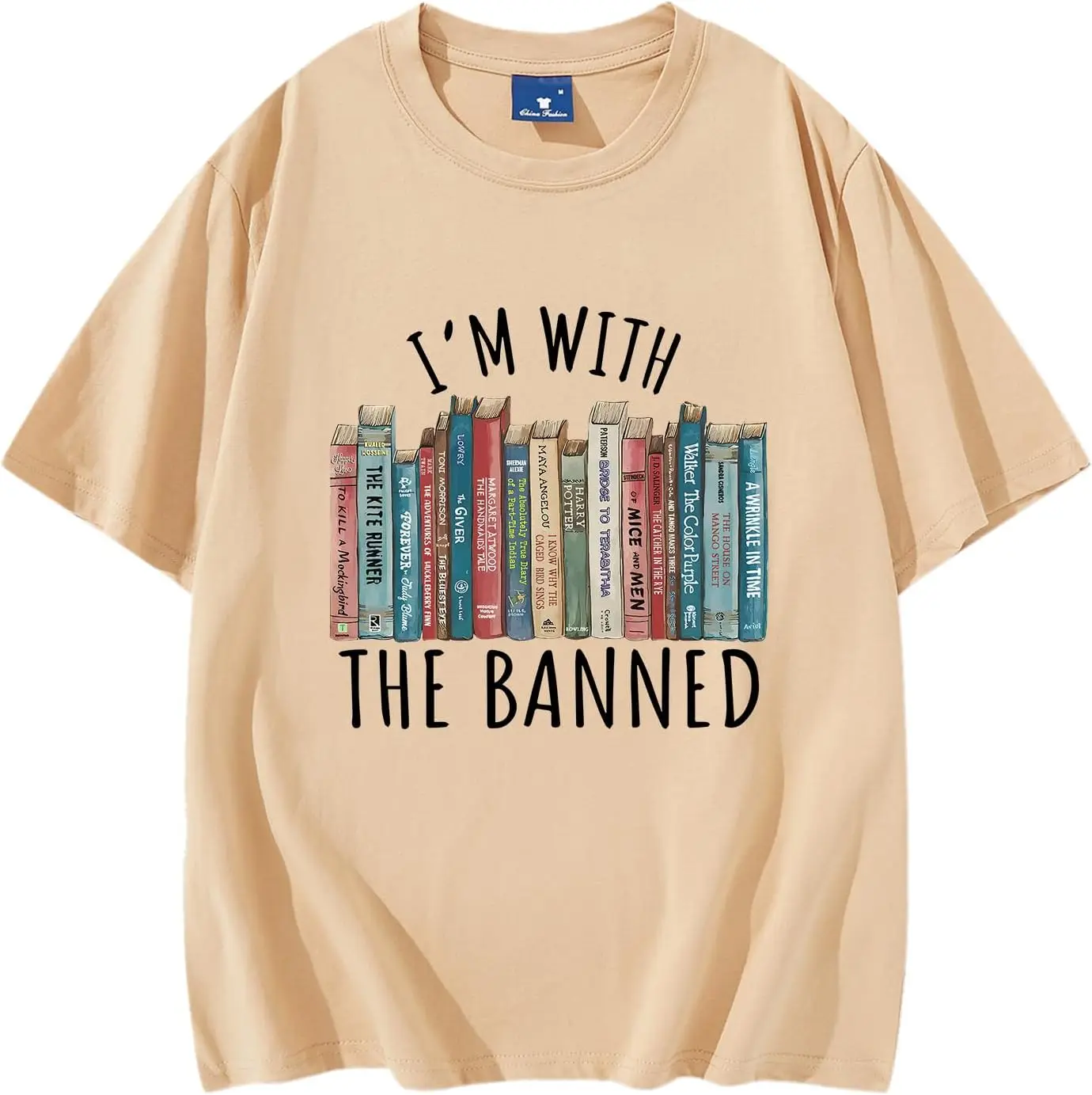 

Футболка I'm with The Ban, рубашка для библиотекарской книги, забавная футболка, подарок для любителей книг