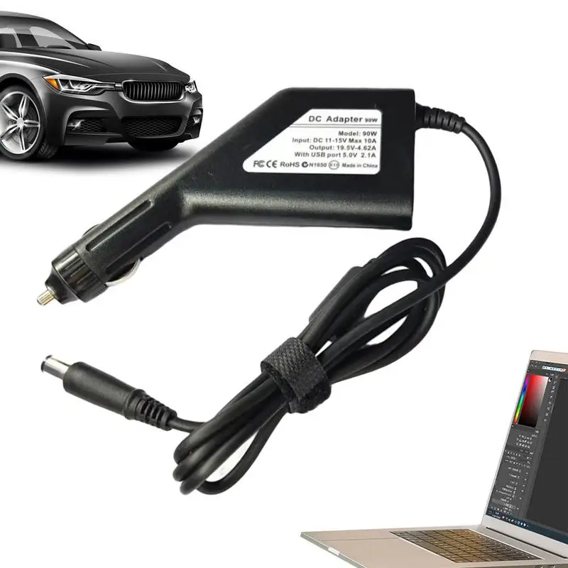 Laptop Charger For Car Lighter Fast Charging Car Lighter Laptop Charger DC 12-24V Short Circuit And Over Temperature Protection