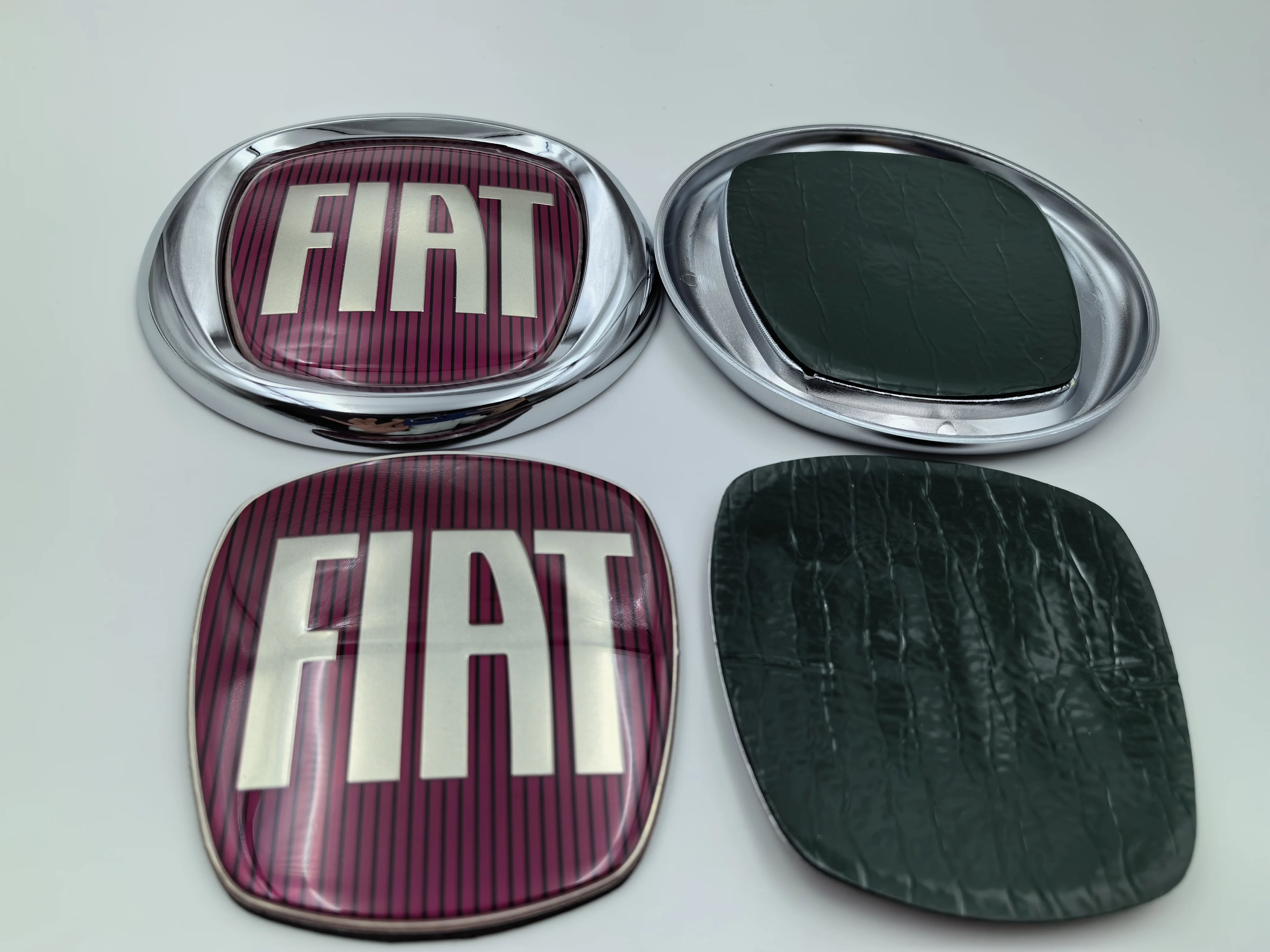 شعار 85/90/95/100/120 مم لغطاء السيارة FIAT - ملحق لـ DobloTipo Panda Ducato Fiorino Grande Punto 500X 500 Freemont Stilo