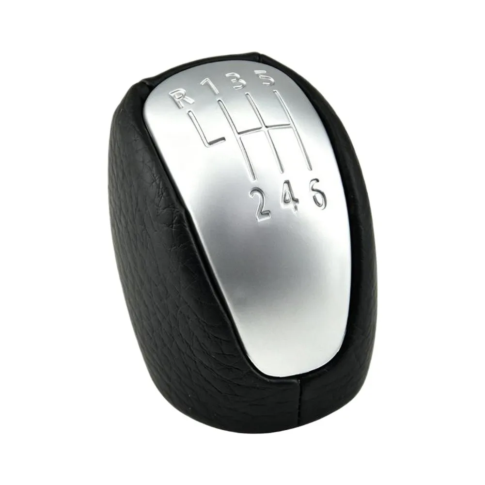 6 Shift Knob 7701233215 PU Leather Gear Sticker For Renault For Laguna For Mk3 2007-2014 Car Interior Accessories Interior Parts