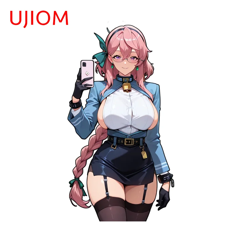 UJIOM Zenless Zone Zero Yanagi Tsukishiro Wall Sticker Personality Occlusion Scratch Decal Suitable for Computer Cooler Toolbox