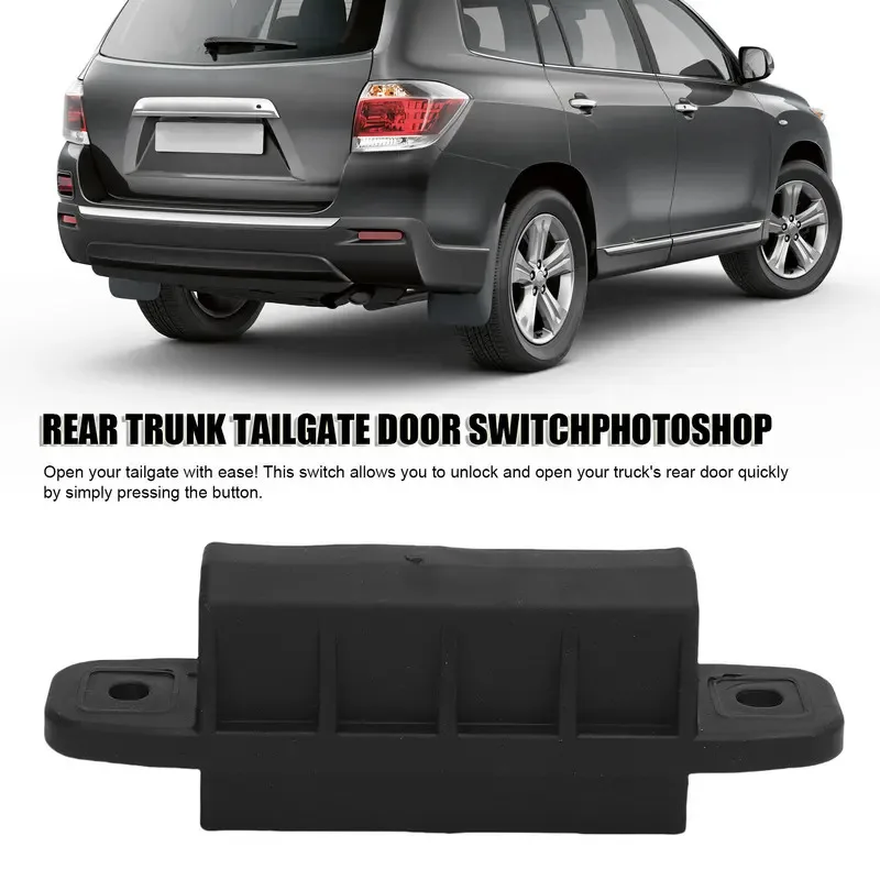 for Auris ADE150 Rear Trunk Release Switch 84840-28040 - 3-Pin Car Trunk Lid Opener Sleek Car Accessory Without Battery