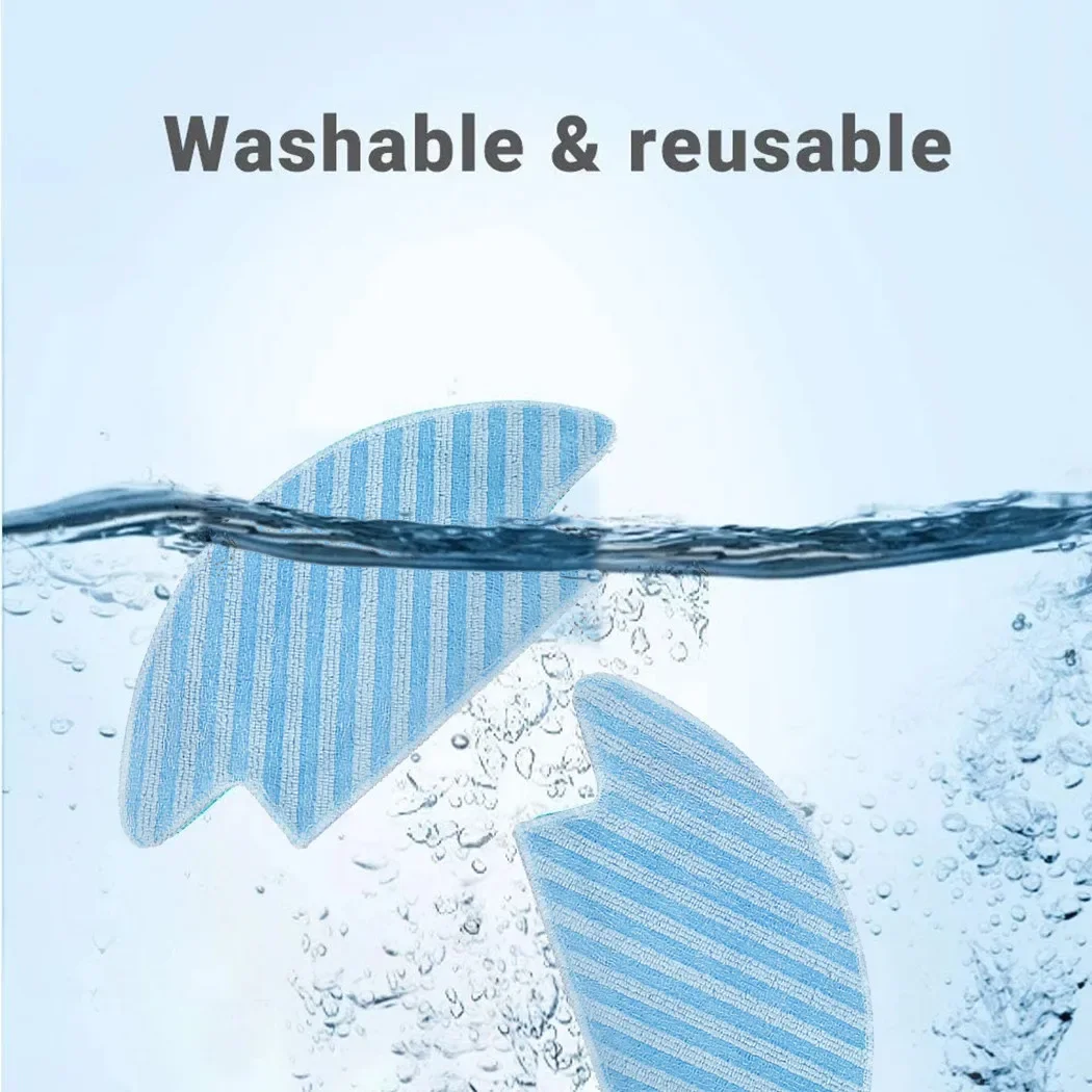 

5 упаковок высококачественных подушечек для швабры из микрофибры, совместимых с роботом-пылесосом M210/M210B/M213/OKP K3