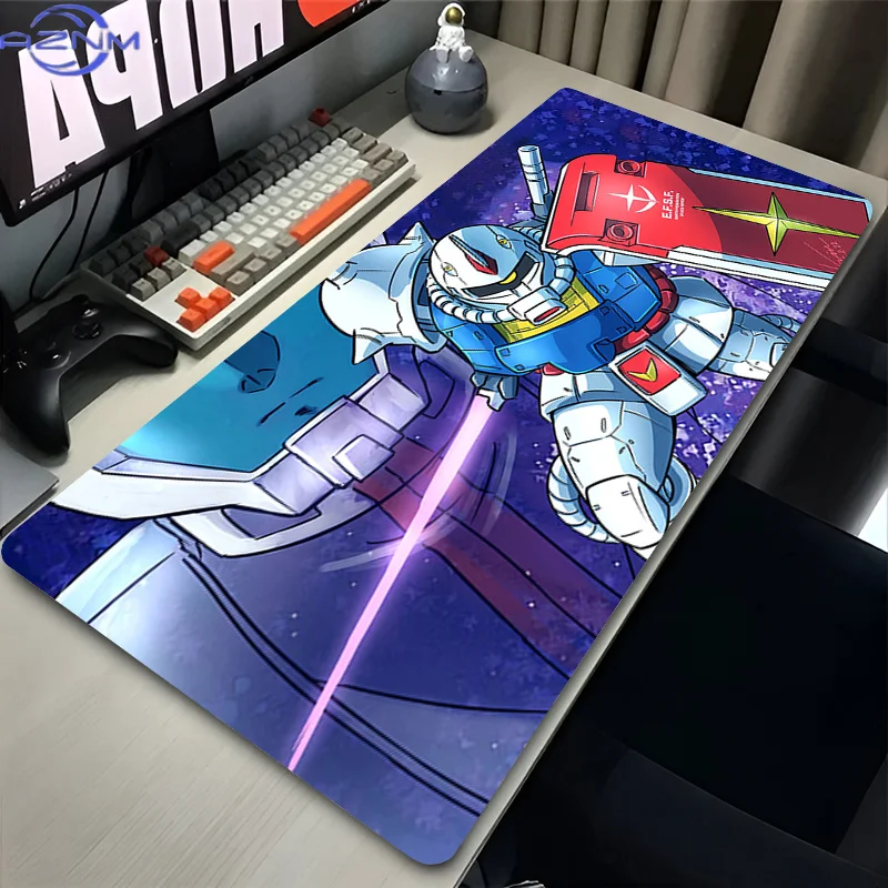 Hot Sale Mouse Pad Mechanical Warrior G-gundam Z-zaku II Gamer High-quality PC Computer Desk Mat Laptop Gaming Extended Mousepad