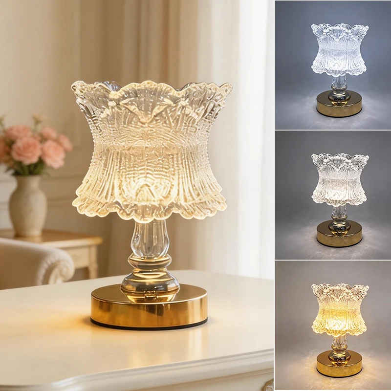 

Перезаряжаемая светодиодная настольная лампа с регулируемой яркостью и 3 режимами цветовой температуры, подходит для обеденных столов, прихожих, коридоров и создания атмосферы.