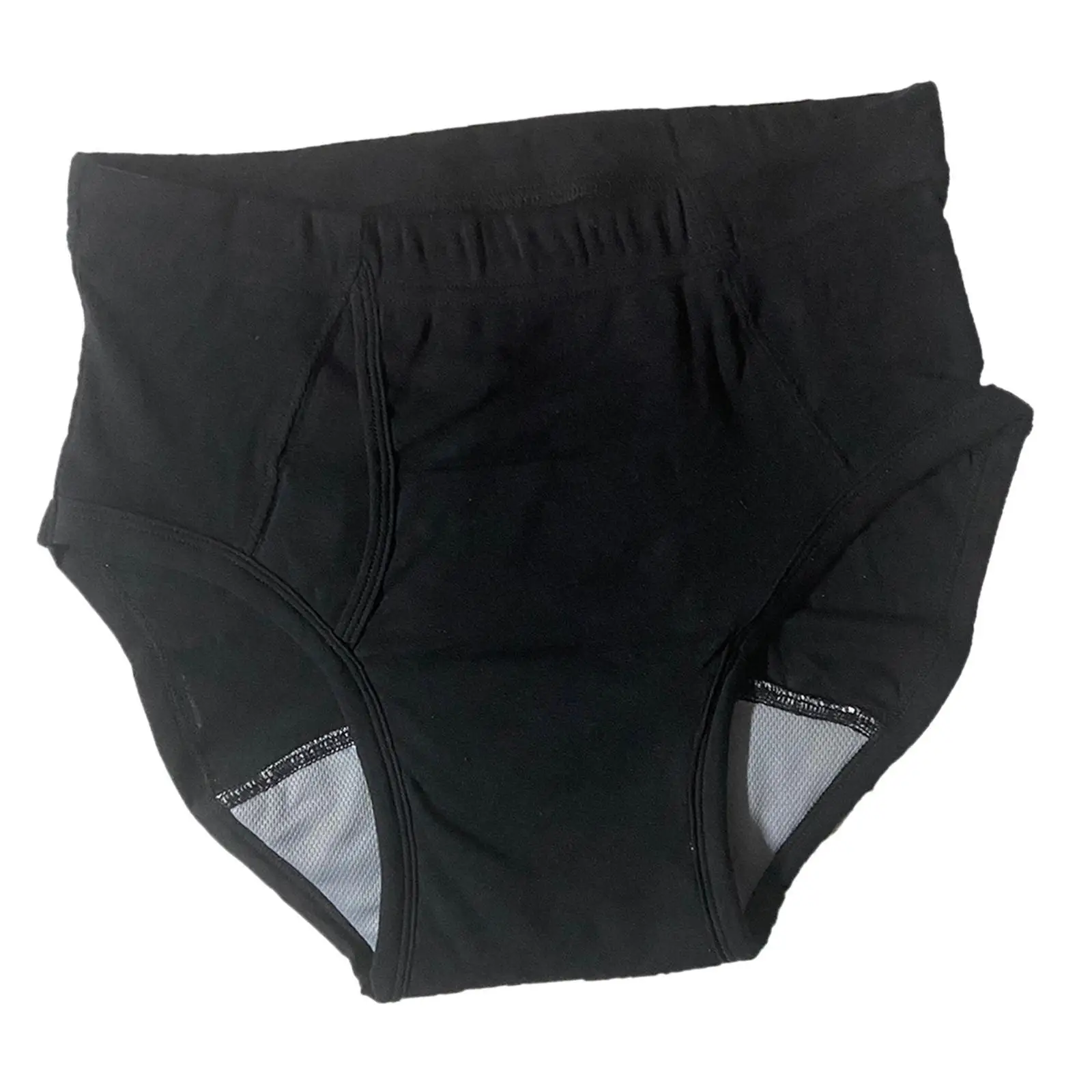 حفاضات سلس البول لكبار السن حفاضات ناعمة قابلة للغسل للبالغين وكبار السن رمادي داكن 3 لتر