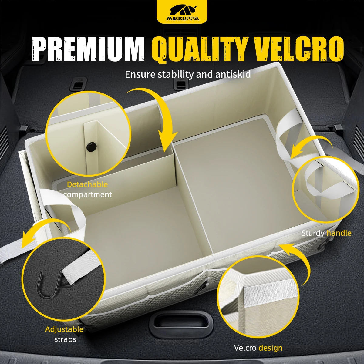 Organizer do bagażnika samocho – Car Trunk Organizer Foldable Storage Box recenzja i cena
