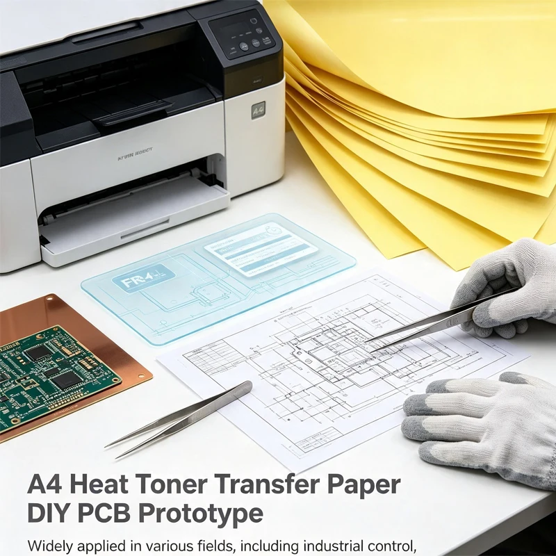 10PCS A4 Heat Toner Transfer Paper For DIY PCB Electronic Prototype Making Circuit Board Fabrication