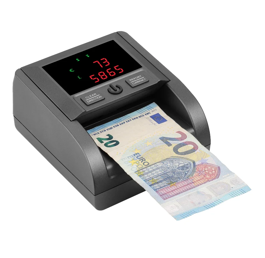 Portable Plastic Money Analyzer Multi-Currency Detector with UV/MG1/MG2/IR/DD Banknote Detection