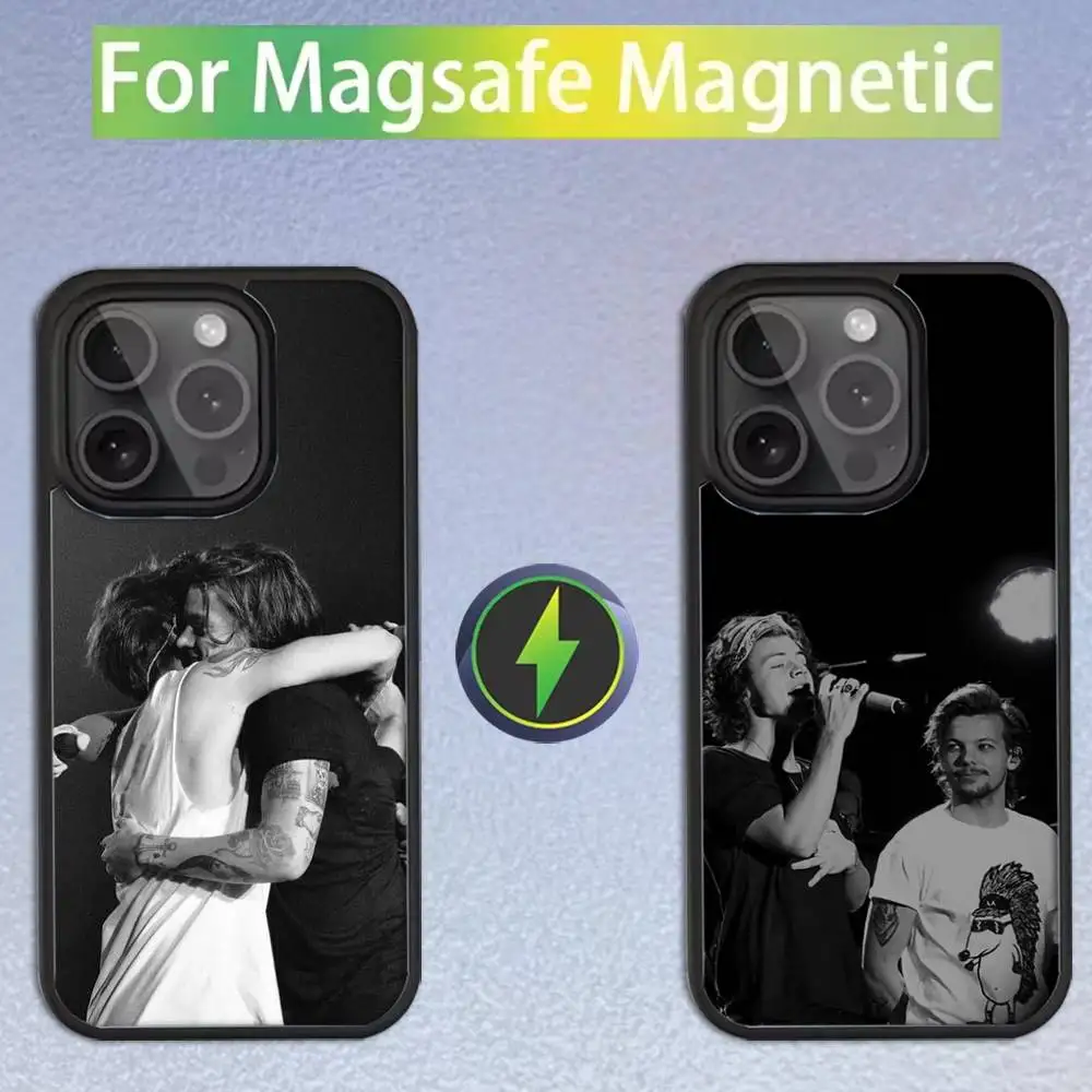

Larry Stylinson Gay Singer Phone Case For iPhone 16,15,14,13,12,11,Pro,Max,Plus,Mini,SE Magsafe Magnetic Wireless Charging