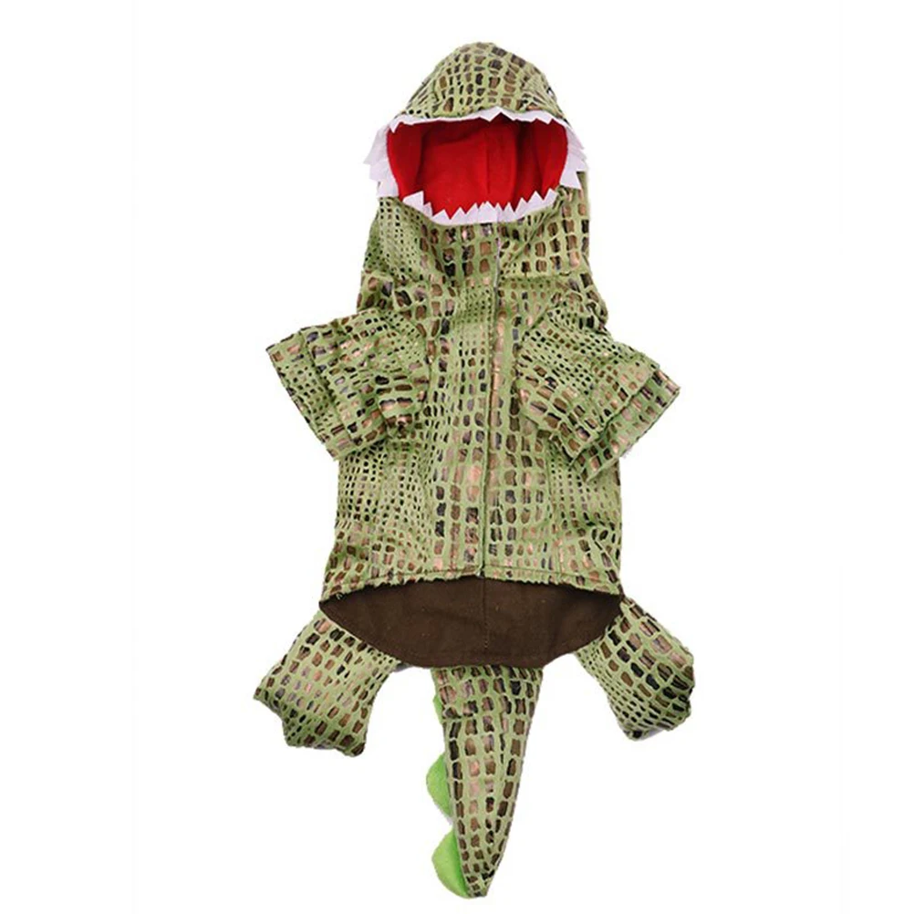 

Crocodile Design Dog Clothes Durable Long Lasting Perfect for Walking Jogging Outdoor Pet Party Clothes Costumes Special