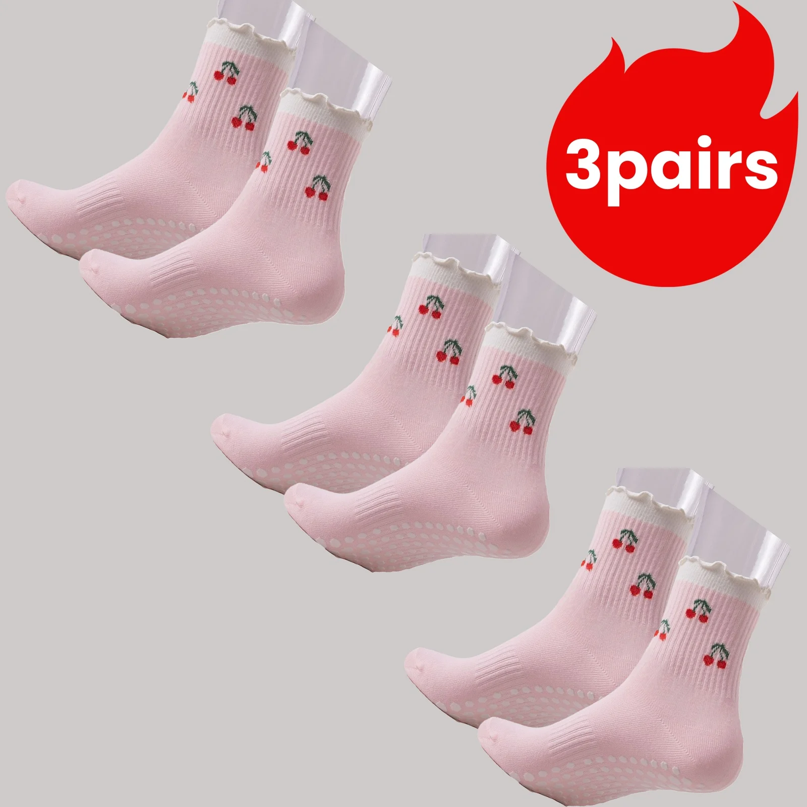 

3-парные напольные носки, носки для фитнеса, носки в стиле хип-хоп, носки для пилатеса, термоноски, носки для йоги, мужские и женские носки, велосипедные носки