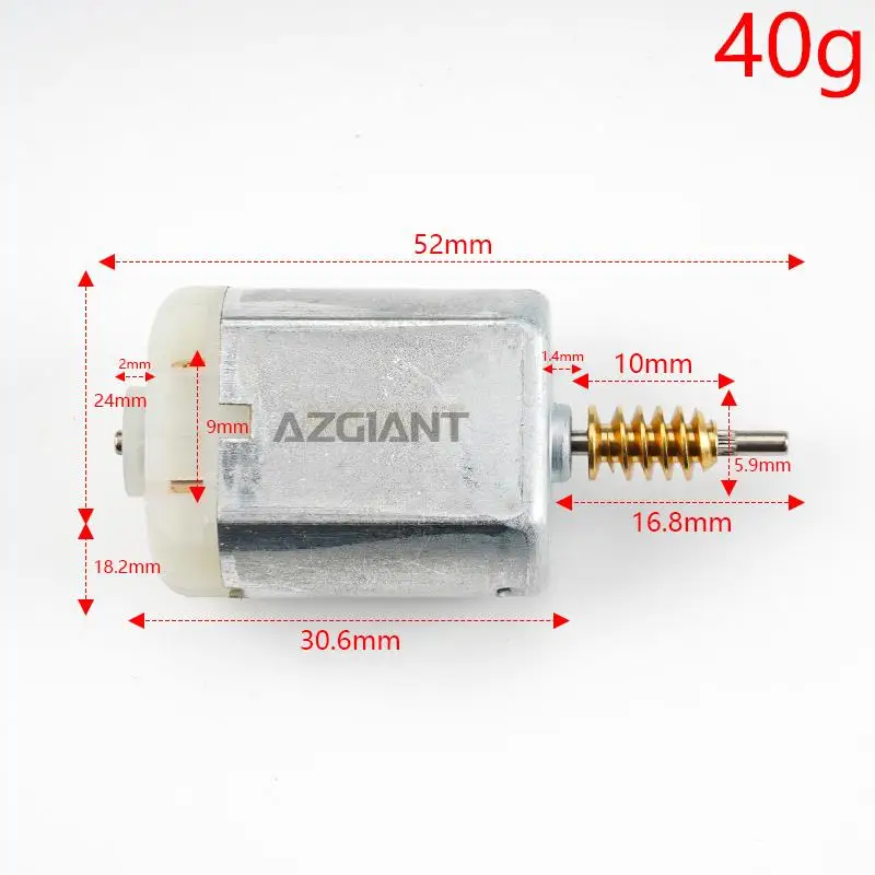 Azgiant motor for replacing 1020652 Car Rearview Mirror Folding Motor