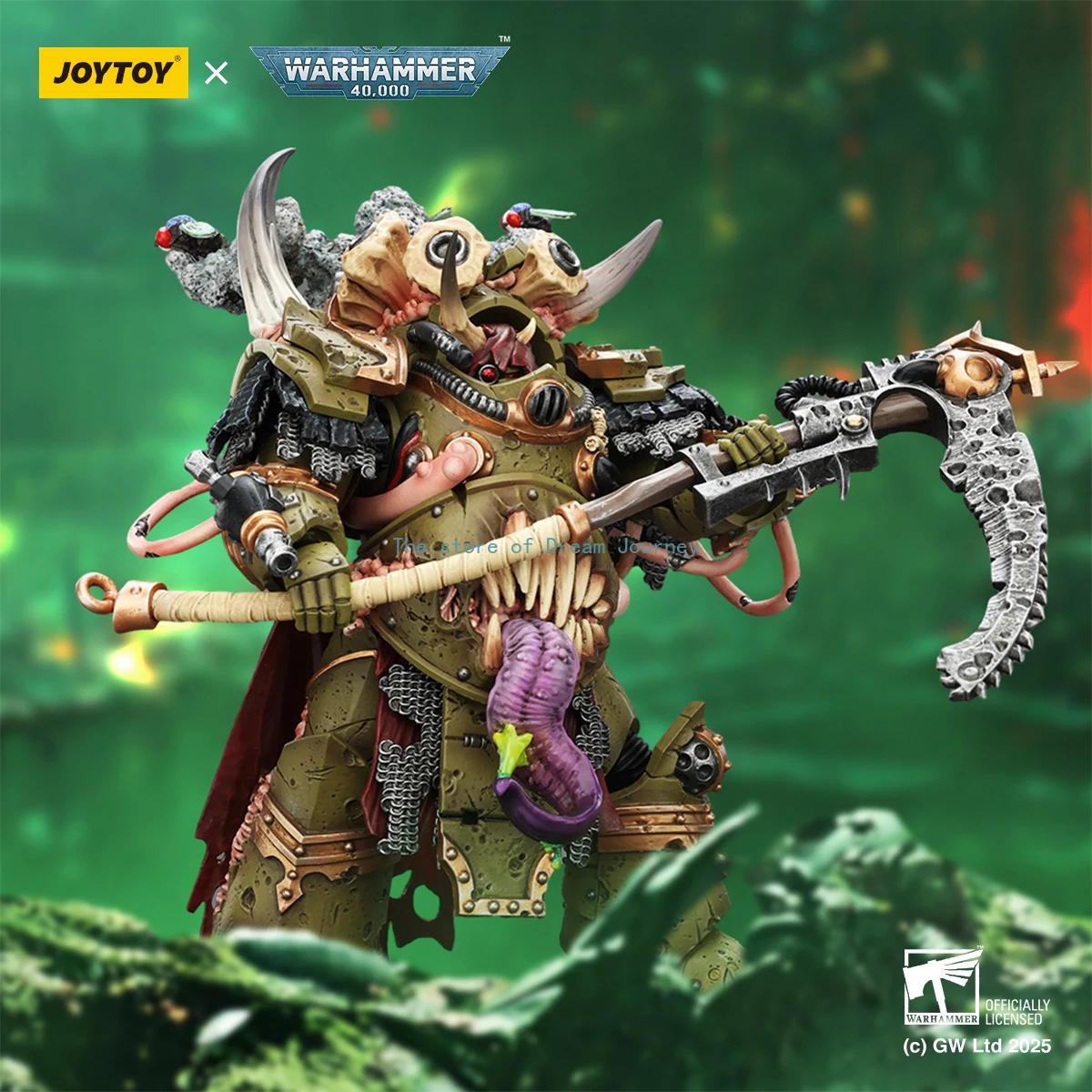

Фигурки JOYTOY Warhammer 40K 1/18 Death Guard Death Shroud Terminator Champion, персонажи аниме, коллекционные игрушки