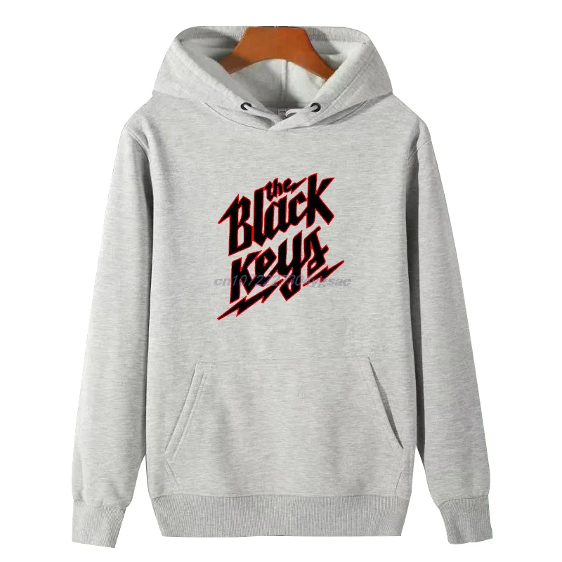 Fashion Winter Essentials Hoodie The Black Keys Fashion Hooded Sweatshirt Sweaters New Sweatshirts Thick Sweater Man Hoodie