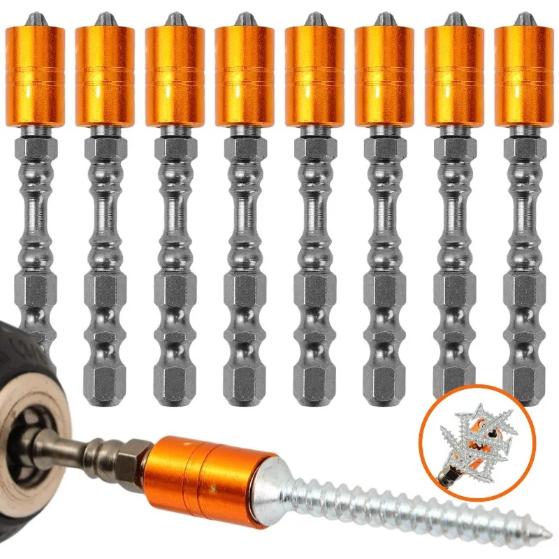 S2 Professional Magnetic Screwdriver Drill Bits Wear-Resistant Power Tool Shank Phillips Bit for Electric Drilling Impact Driver