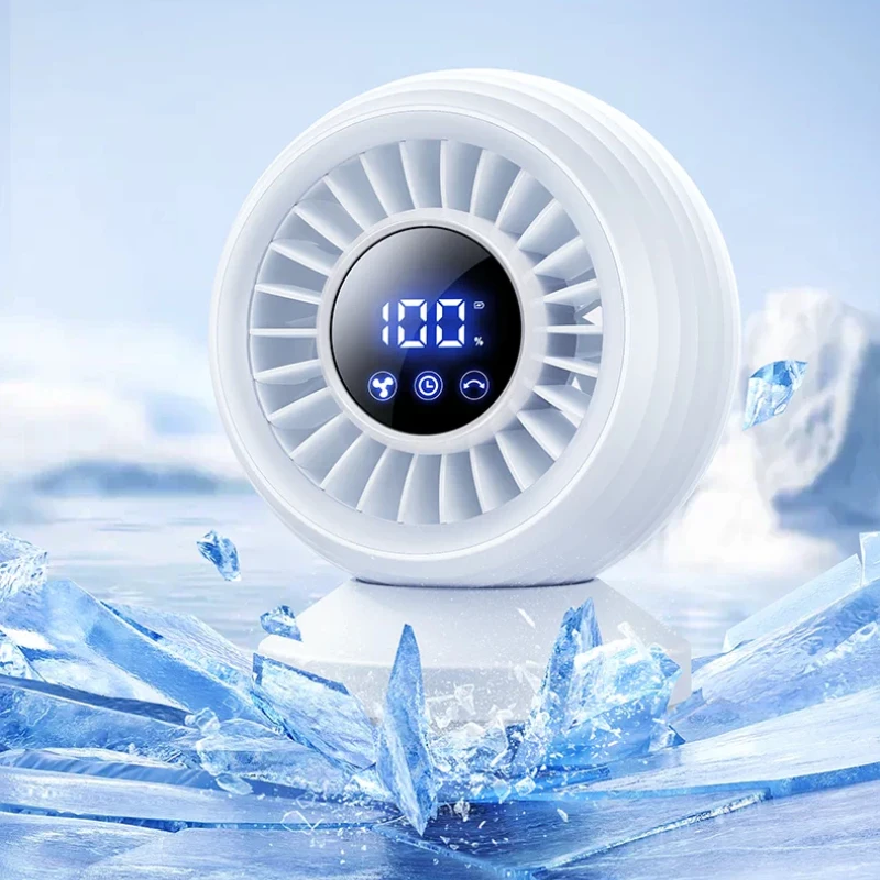 

2026 New Desktop Air Cooler 8 Speed Levels Strong Cooling Quiet Circulating Air Conditioning Fan USB Charging for Home Office