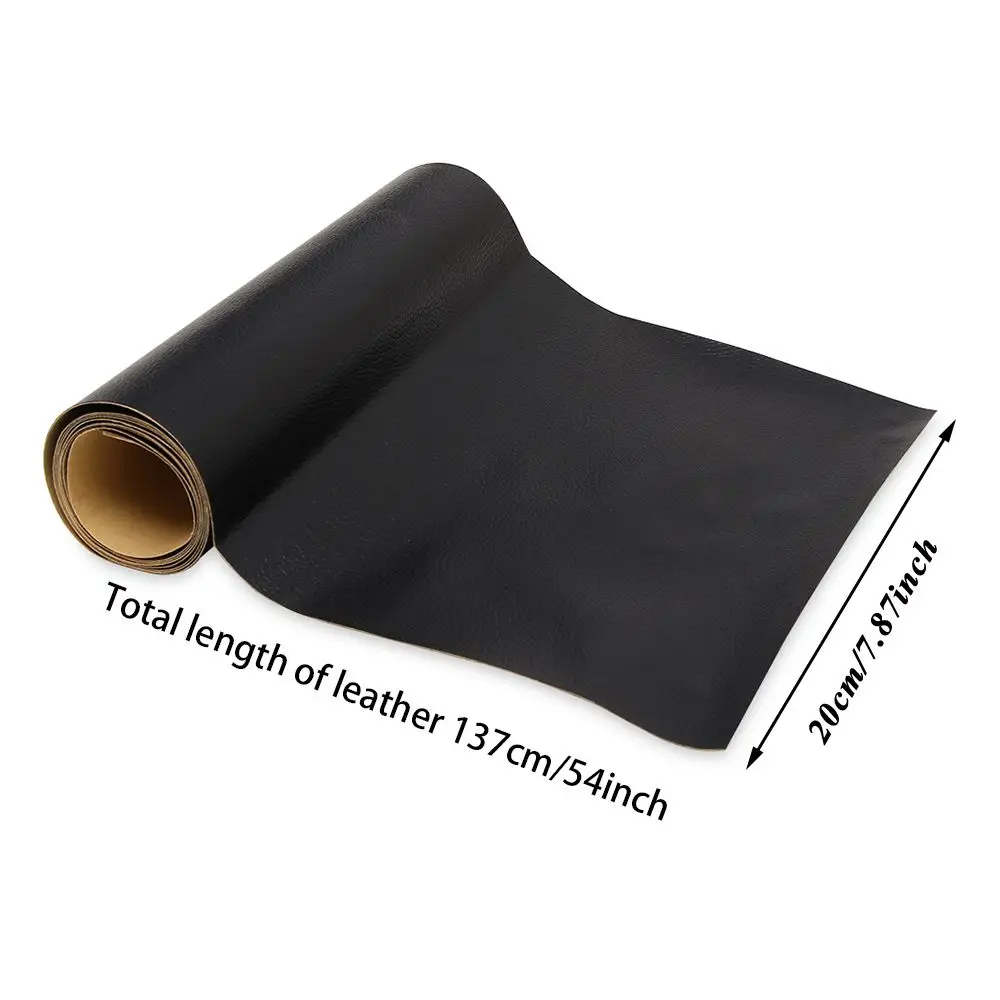 20x137cm Leather Repair Tape Self-Adhesive Leather Repair Patch Couches Repair Stickers for Sofas BagsFurniture Driver Seats