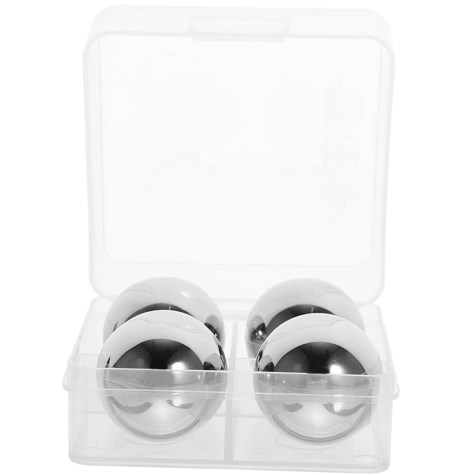 

5 Stainless Steel Whiskey Stones Round Ice Cubes Practical Chilling Rocks for Beverage Bars Tools Easy Cleaning Hot Water