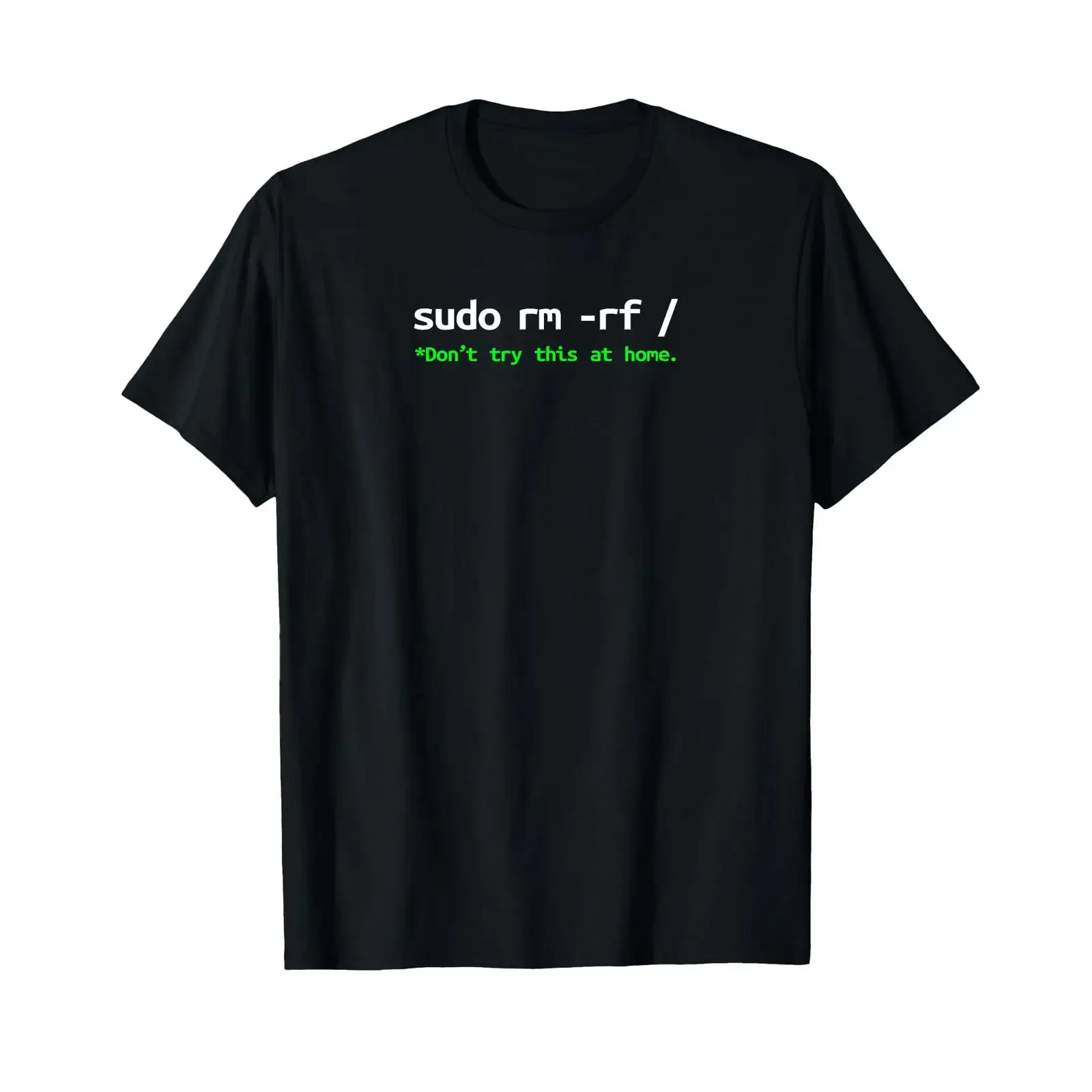 Sudo rm rf unisex child T Shirt Linux Programmer Engineer Opensource vintage Washed fashion homme Top For Everyday Wear