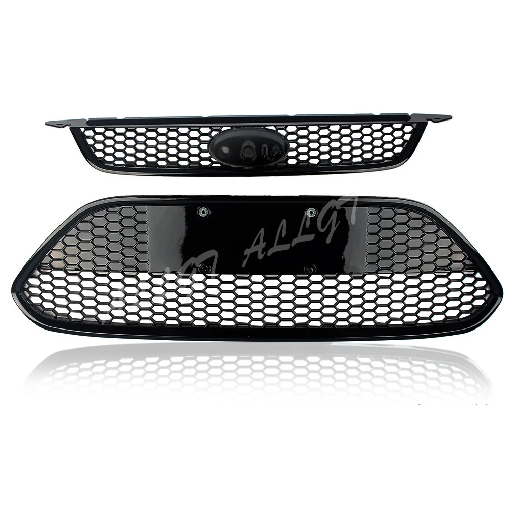 Car Front Lower Grille Bumper Honeycomb Gill For Ford Focus 2009 2010 2011 2012 2013 2014 2015 Hatchback Sedan