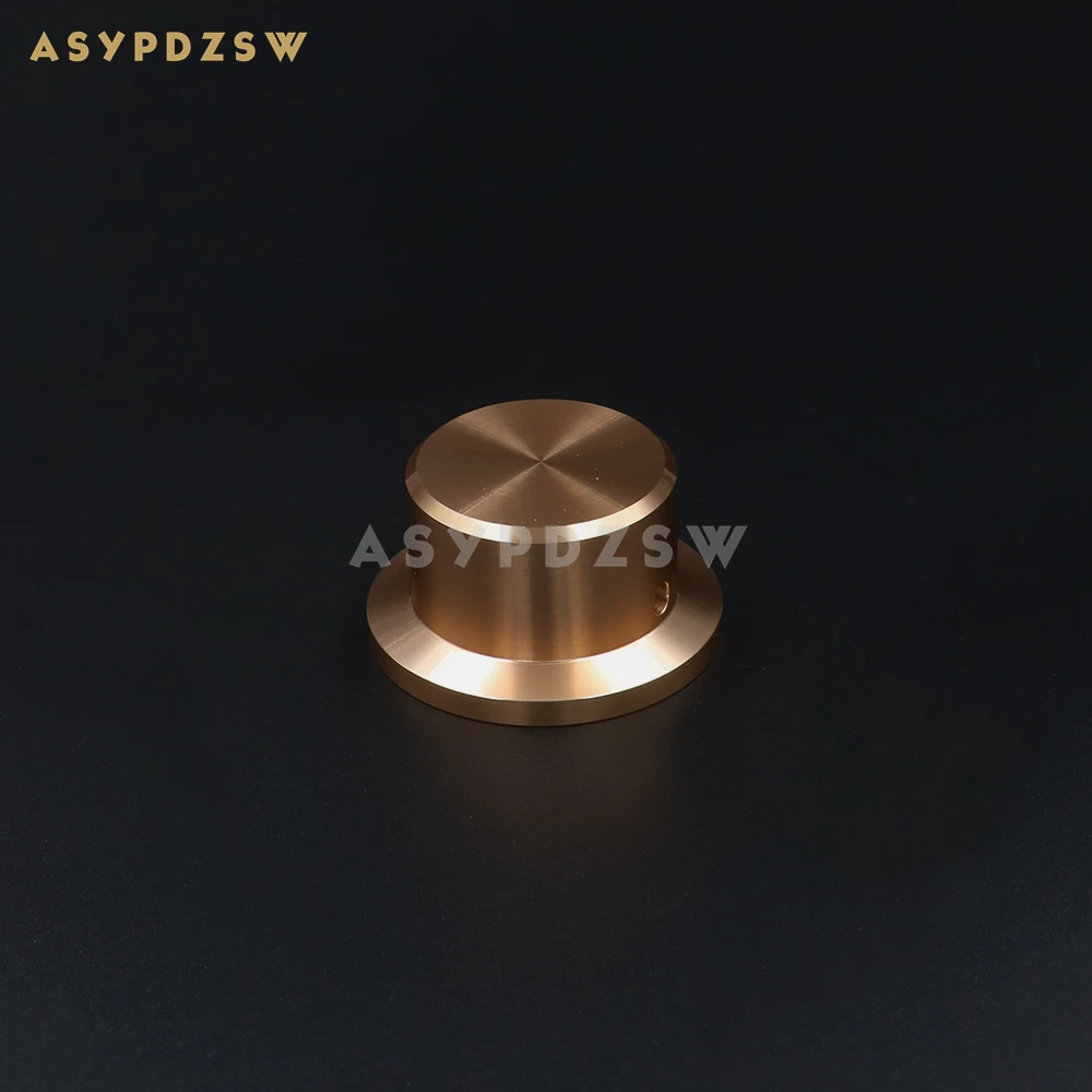 1 Stück 48*36*26mm Verstärker Volumen potentiometer Aluminium knopf Strohhut Hochglanz Silber/Schwarz/Gold (optional)