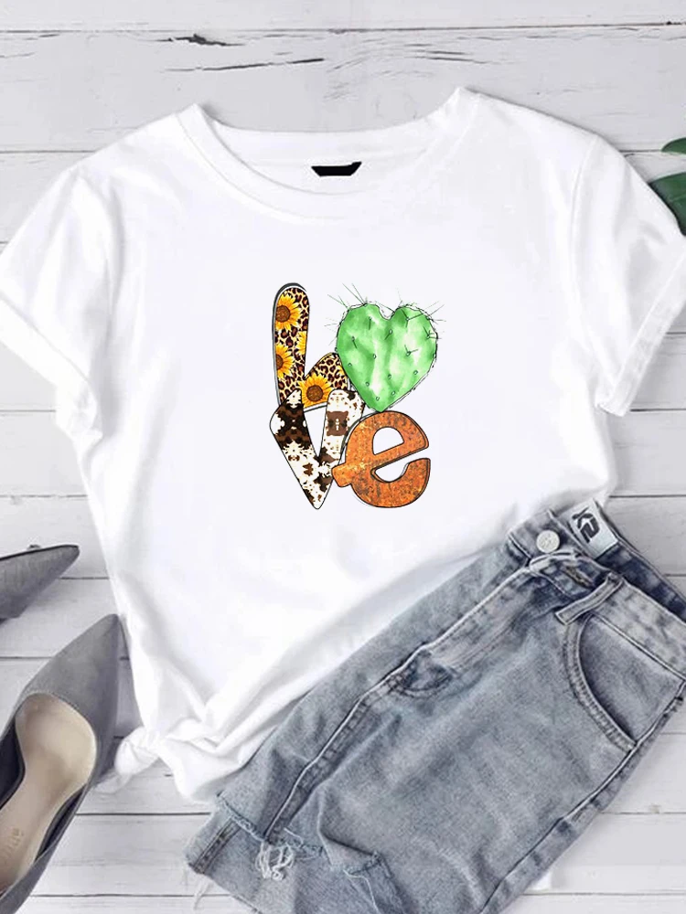 Leuke Print Grafische Vrouwen T-shirt Koreaanse Stijl Korte Mouw Vrouwelijke Kawaii Casual Tops O-hals Kawaii Kleding Tops Dames T shirt