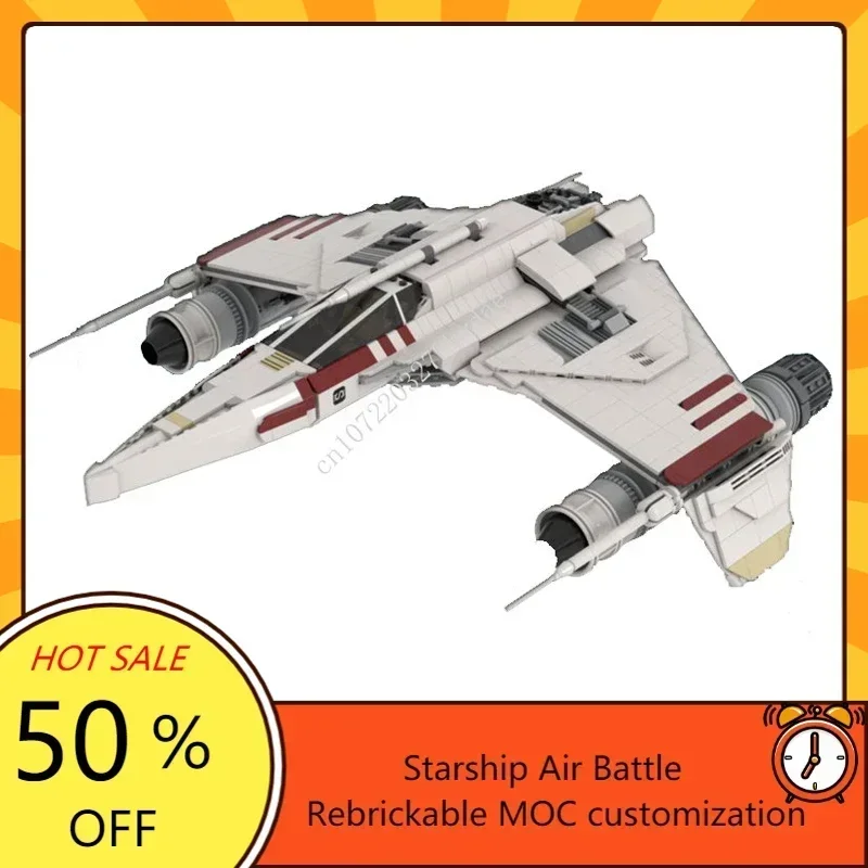 1503PCS MOC Space Battle Ultimate Collector Serie E-WING UCS Model Custom Puzzle Technology Education Creative Assembly Toy Gift