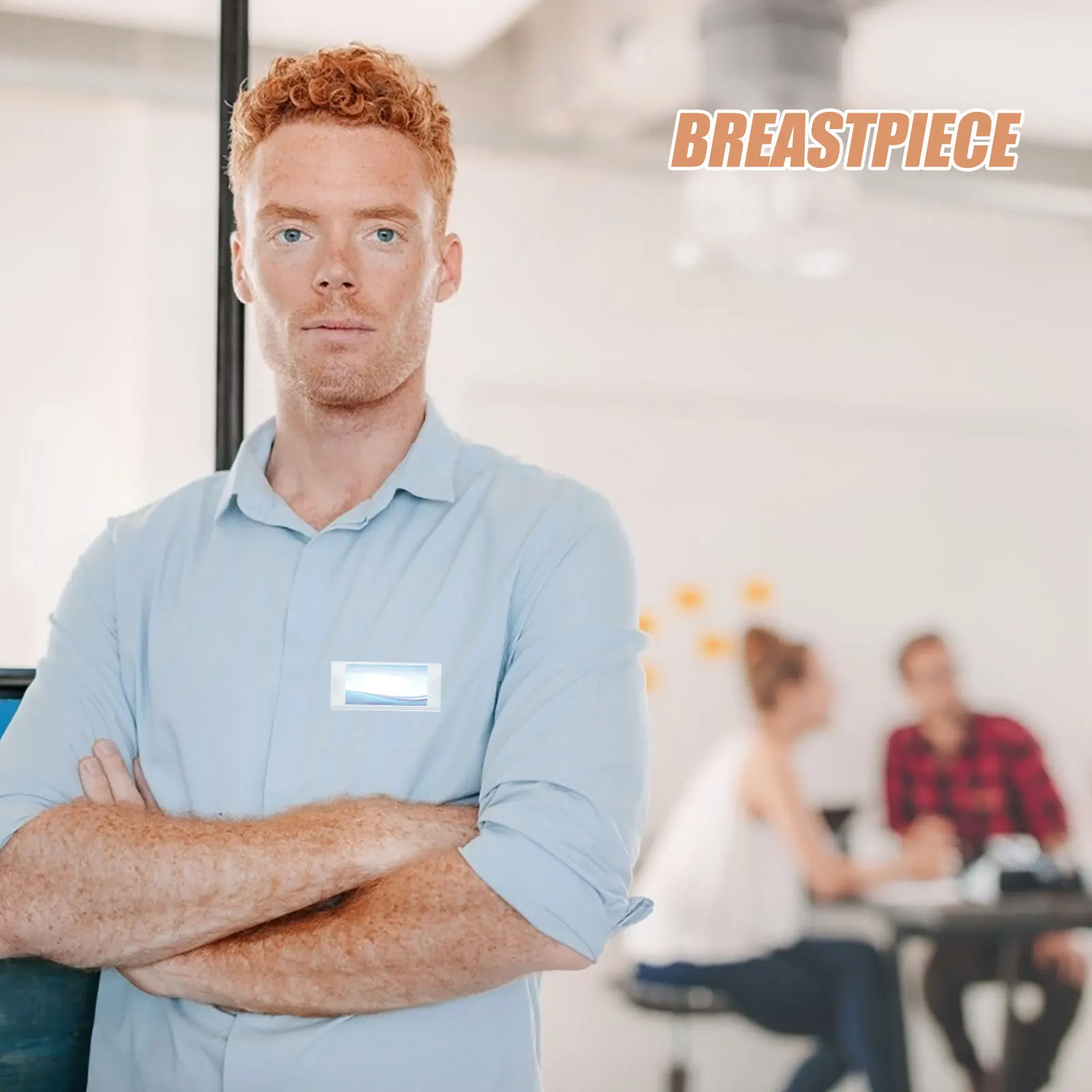 10 قطعة شارات الصدر الاكريليك سطح أملس للمدرسة مكتب اجتماع اسم شارة أصحاب الطلاب الموظف بطاقة الهوية حالات #5