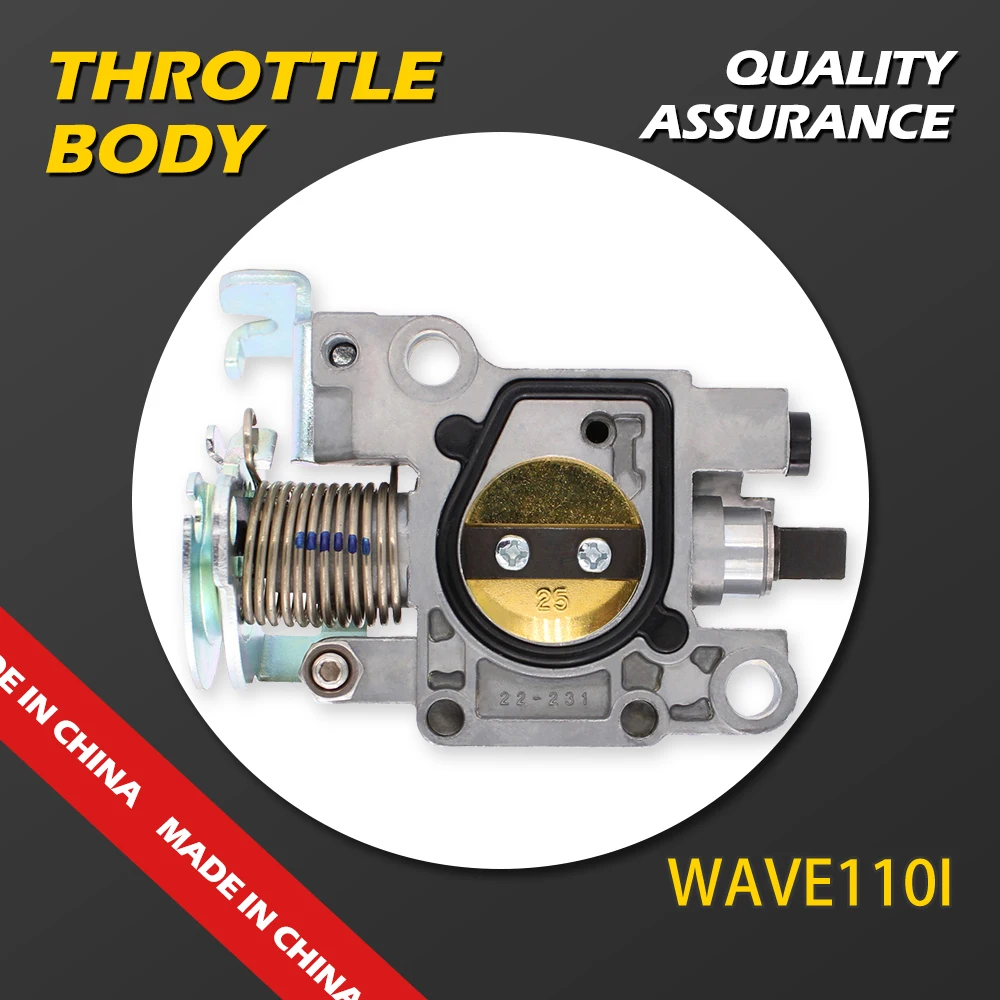 

Throttle Body 25/26/28/30/32/34mm for Honda Wave110i Wave125i EX5 Dream EFI Intake Upgrade