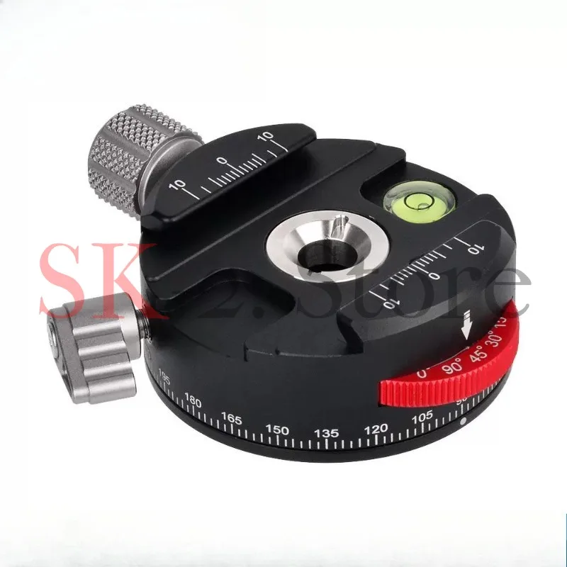 suitable for MENGS PAN-60H panoramic 360-degree rotating clip seat five-speed indexing RRS gimbal splicing blind photography