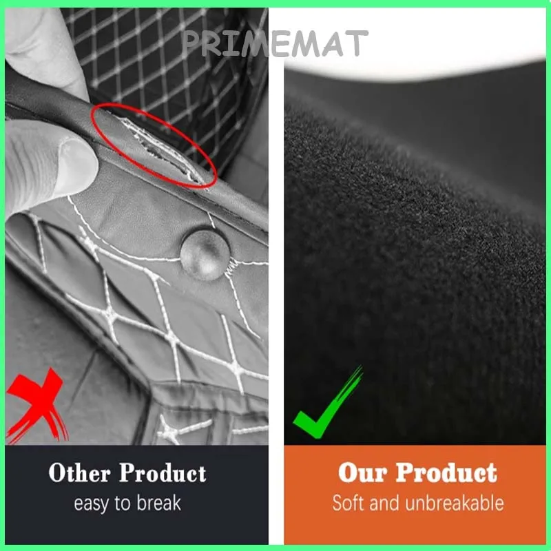 TREADFIT Car Trunk Mats For Mercedes-Benz GLC X253 C253 2016~2022 Boot Cargo Liner Tray Rear Trunk Luggage