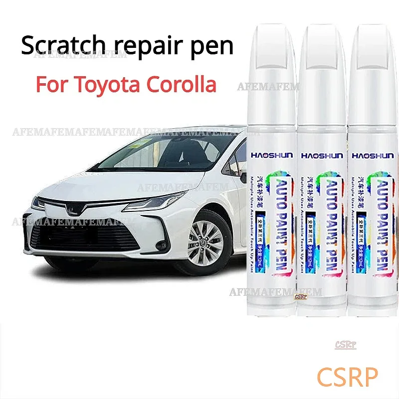 Car Paint Repair Pen Dark Blue Mica Paint Scratches Repair Tool Super White Toyota Corolla  Paint Pen For Toyota Corolla