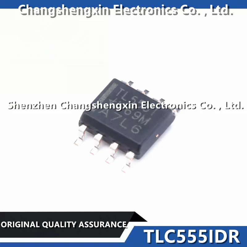 30 Pieces TLC555IDR TL555I New original 555 Type, Low-Power Timer/Oscillator (Single) IC 2.1MHz 8-SOIC