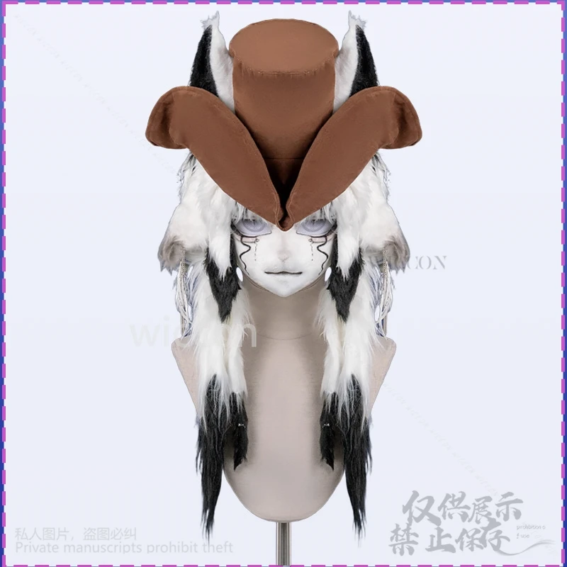 2 لون أنيمي الحيوان فروي تأثيري Furrsuit زي لطيف القراصنة فايكنغ نمط قبعة ريشة موحدة Kawaii الحلو دعوى مخصصة #3