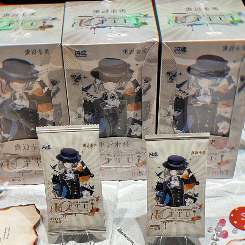 

Shining Soul Back To The Future 1999 UTTU Sparkling Column Collector Card Anime Game Peripheral Collectible Trading Holiday Gift