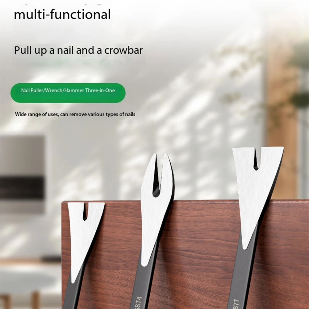 Carpenter\'s Tool Crowbar Tool Compact Size For Storage Easy Grip Design Hanging Hole For Storage For DIY Enthusiasts