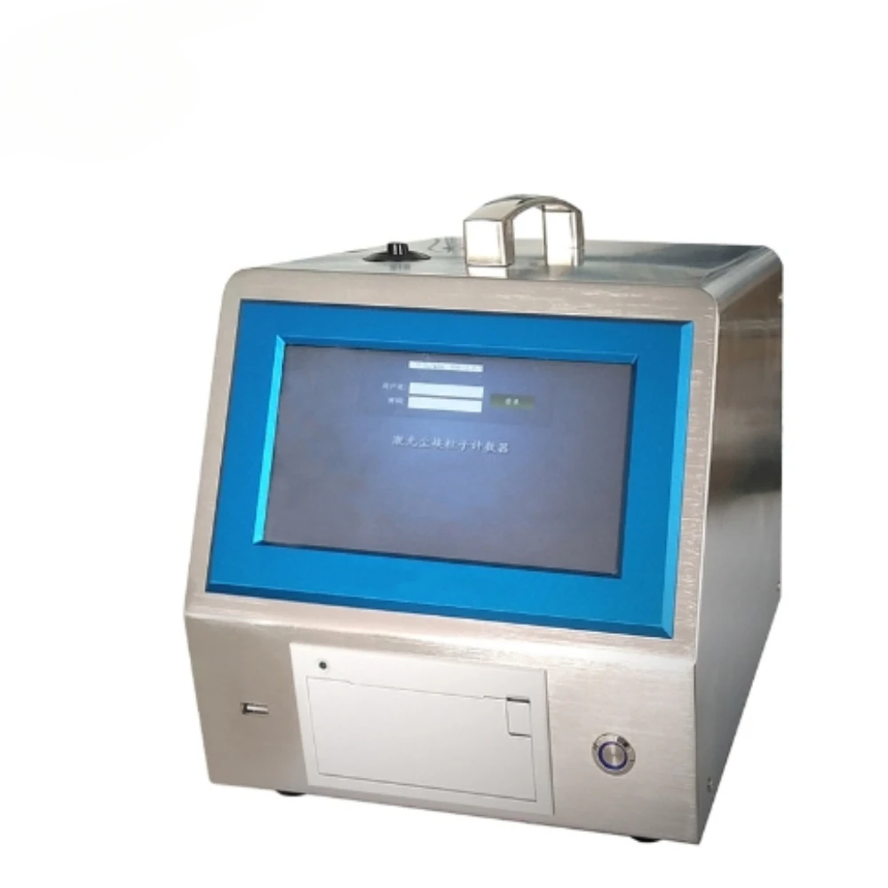 Suitable for CLJ-B330 high flow laser dust particle counter eight channel touch screen laboratory dust detector